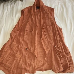 Torrid Linen Vest